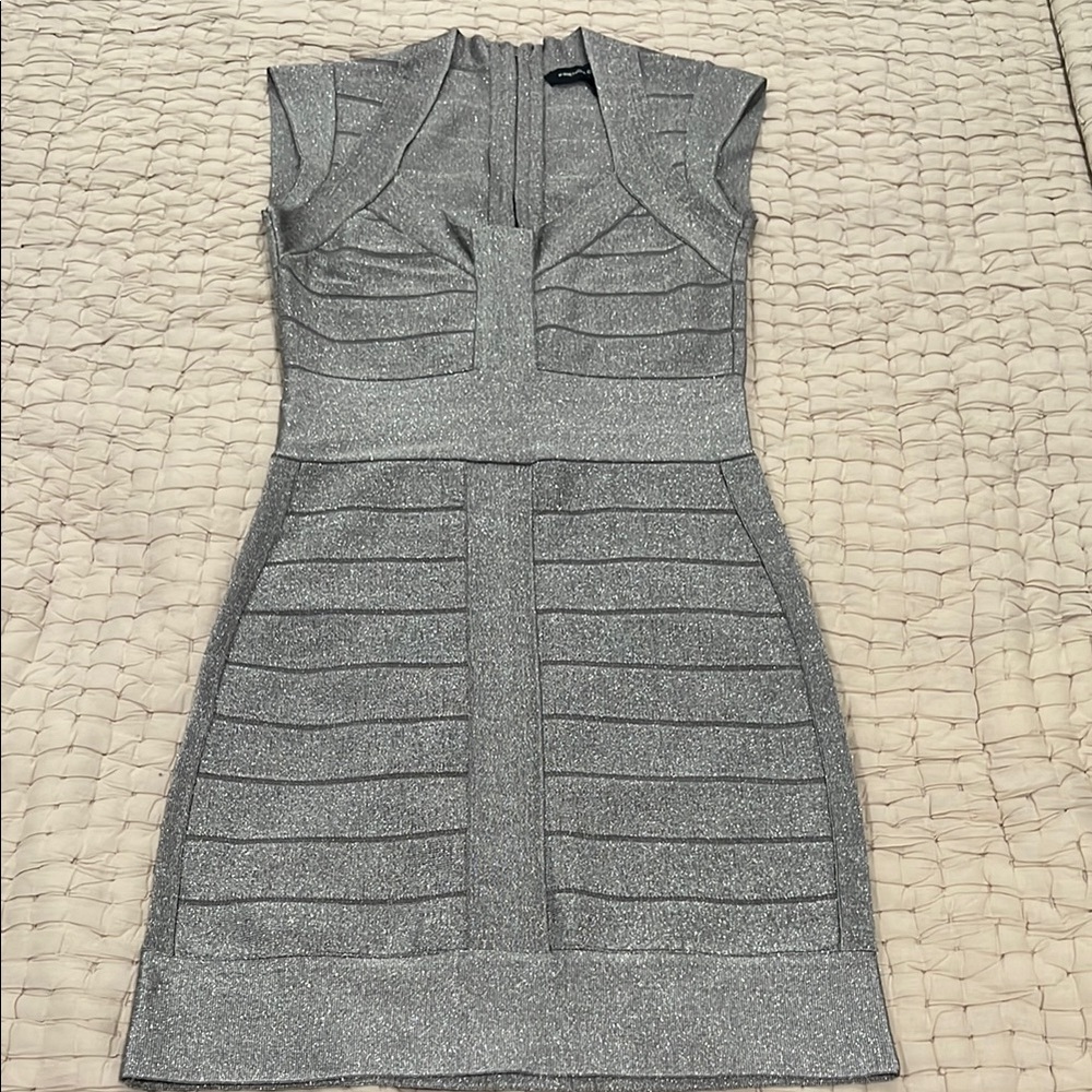 Elegant Silver Dress